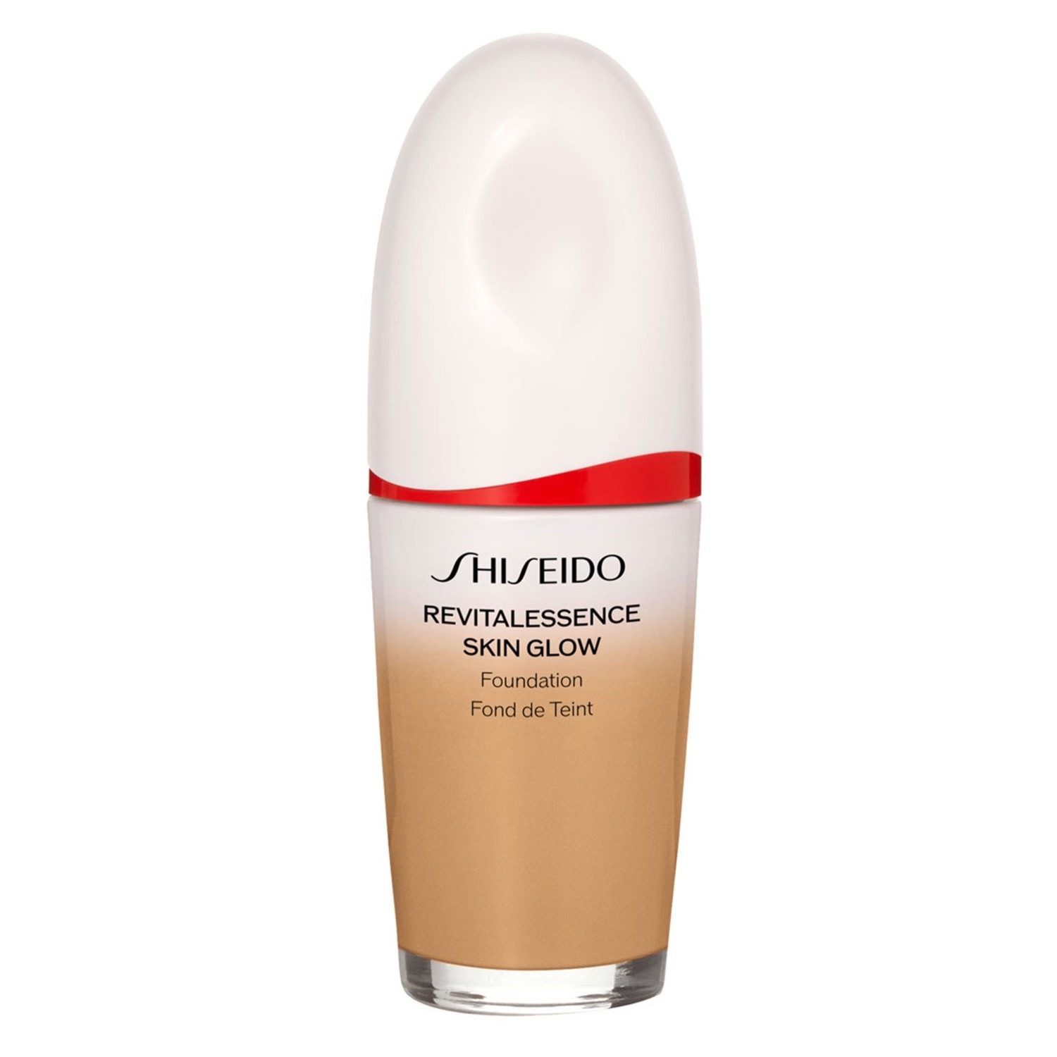 Тональный крем для лица pureness revitalessence skin glow spf30 pa+++ Shiseido, 350 maple, объем 30 мл