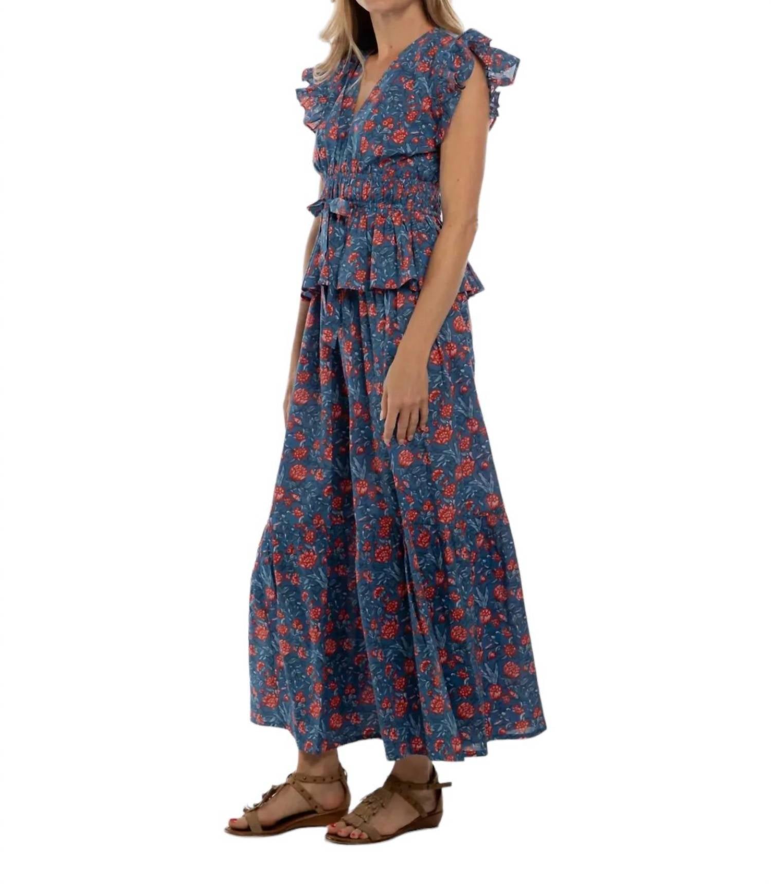

Юбка Willow в синем цвете Bindu