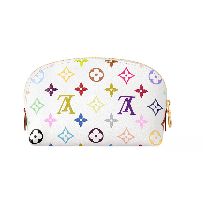 LOUIS VUITTON Косметичка Takashi Murakami Pm белая разноцветная — фото 3