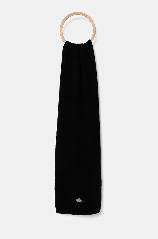 

Шерстяной шарф RIB Dickies, черный