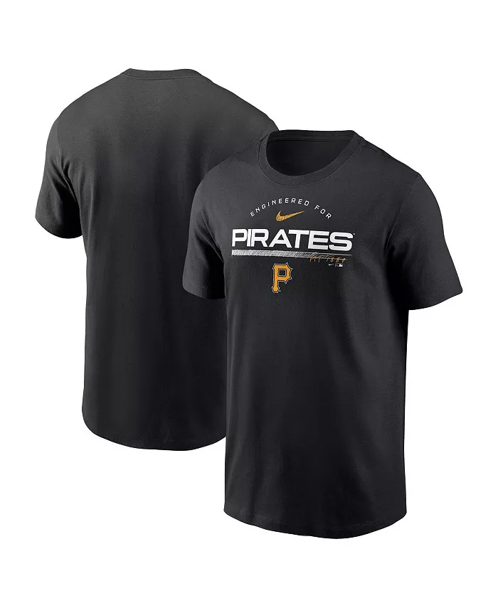 

Мужская черная футболка Pittsburgh Pirates Team Engineered Performance Nike