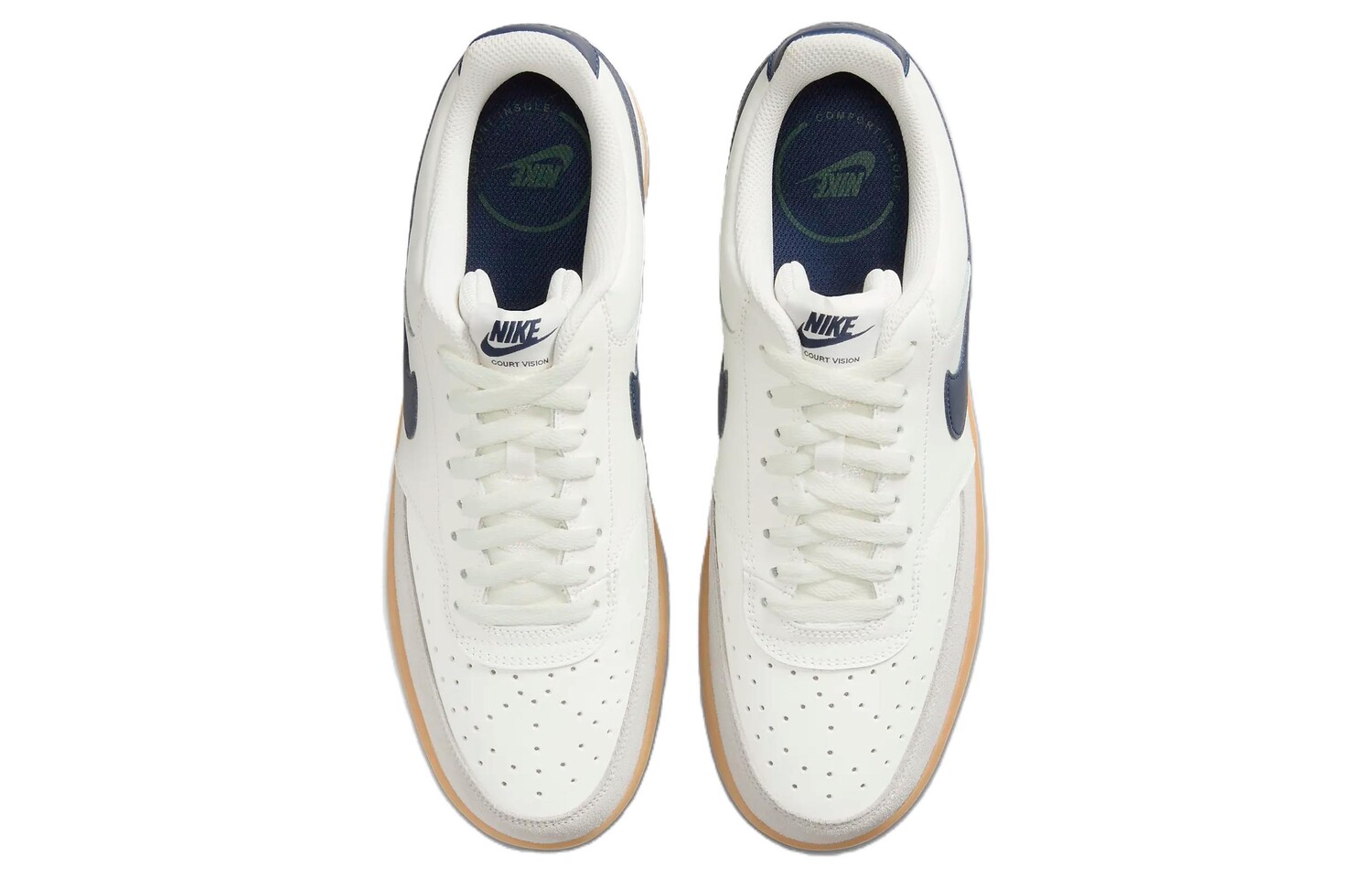 Мужские кроссовки для скейтбординга Nike Court Vision 1, White — фото 3