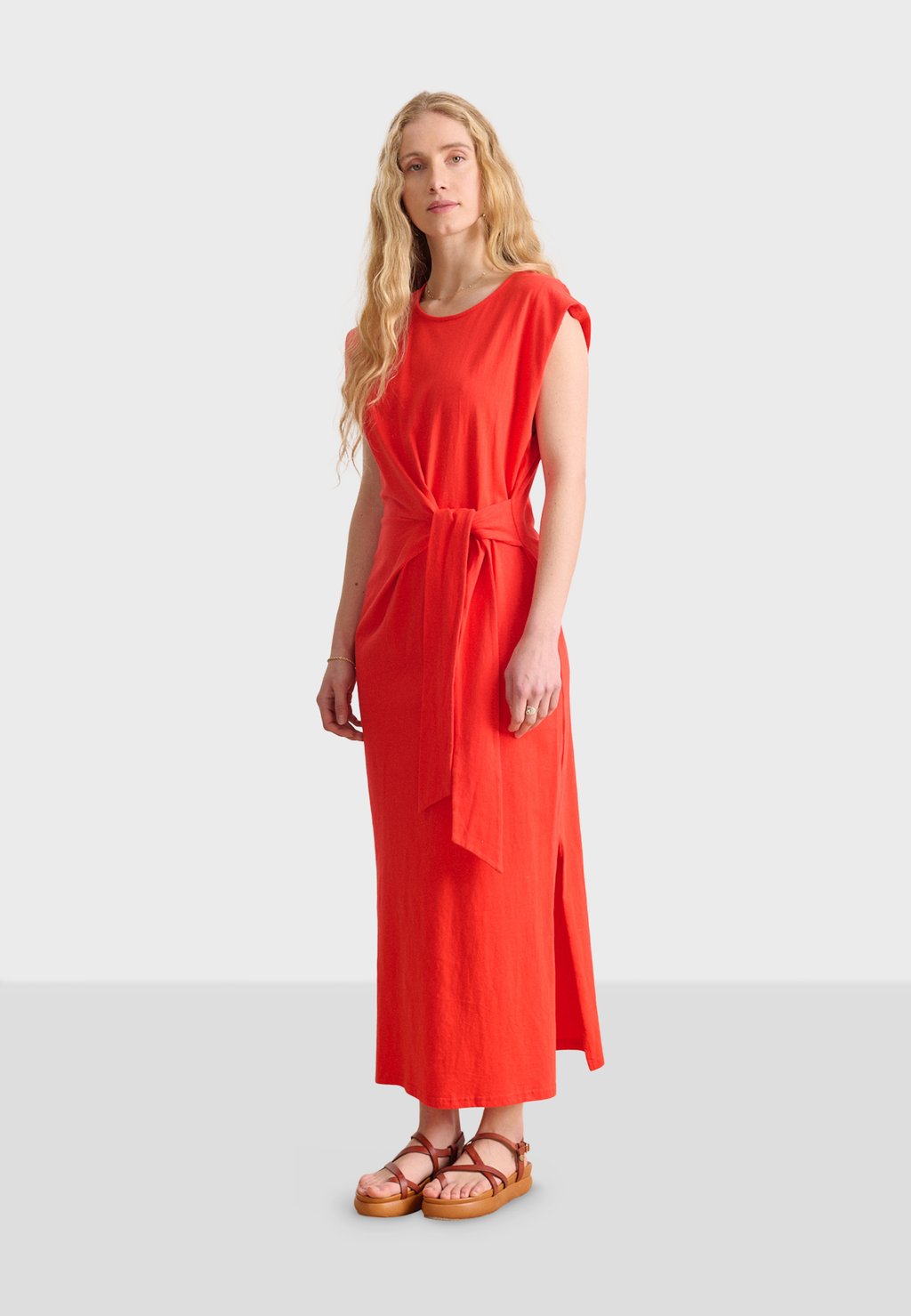 

Платье макси VALENE - Jersey dress Garance Paris, коралловый