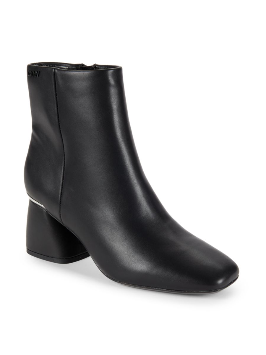 Ботильоны Caleena Helled 64MM из искусственной кожи DKNY, черный — фото 2