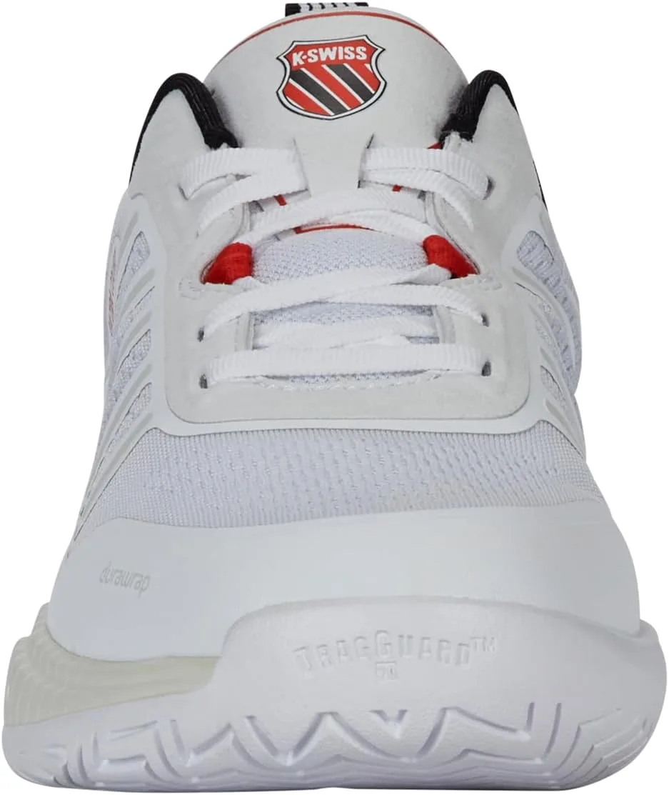 Мужские кроссовки для пикбола K-Swiss Ultra Court, белый/черный/красный — фото 3