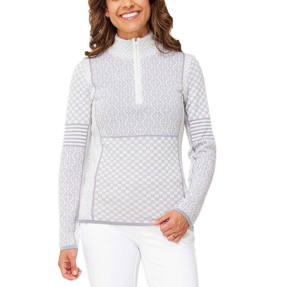 

Свитер с молнией 1/4 Crimson Klover Pow (женский), Snow