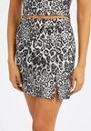 

Юбка А-силуэта MIT ANIMALPRINT Guess, черный