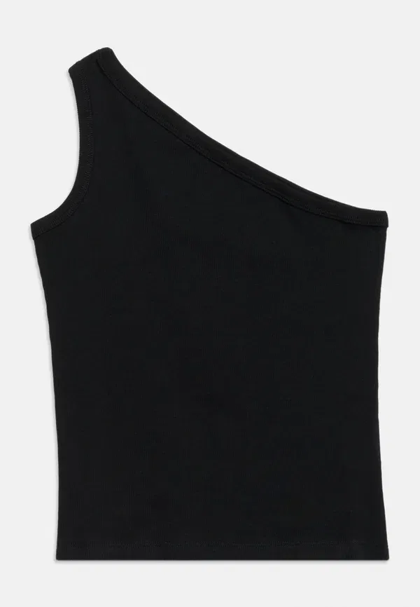 Топ Koglucky oneshoulder 3 pack top Only Girls, светло-голубой/черный/светло-желтый — фото 4