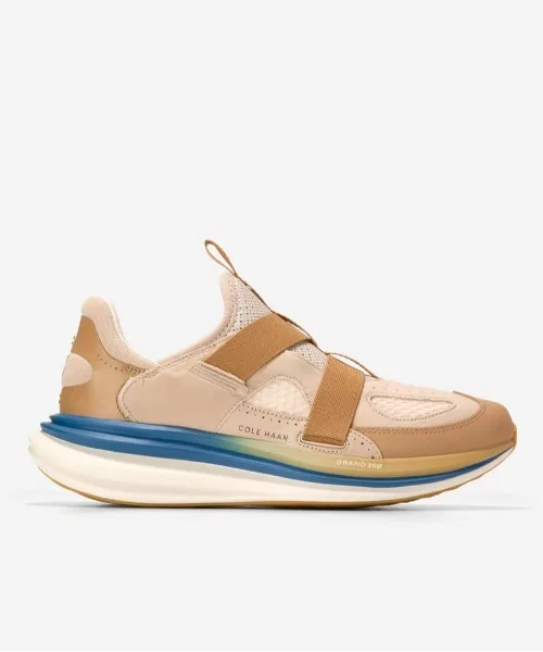 Мужские кроссовки COLE HAAN Original Grand Quad Star бежевые