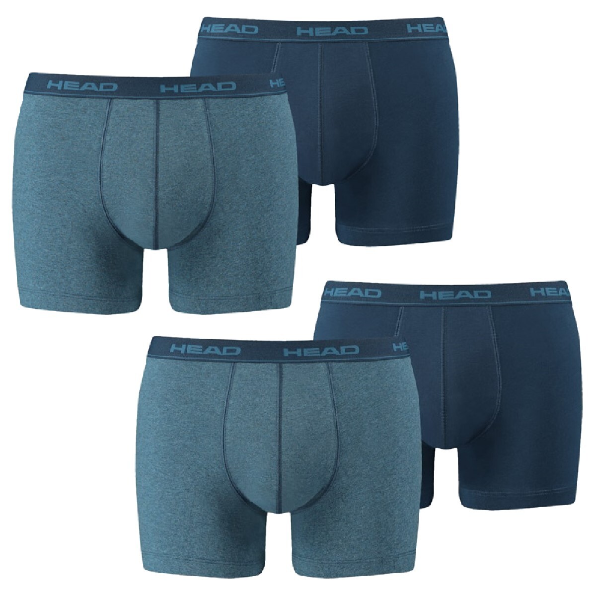 

Боксеры HEAD Boxershorts 4 шт, цвет 494 - Blue Heaven