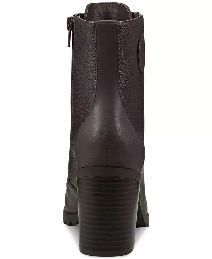 Женские ботильоны Keegann Memory Foam Lace Up Lug Sole Giani Bernini, коричневый — фото 3