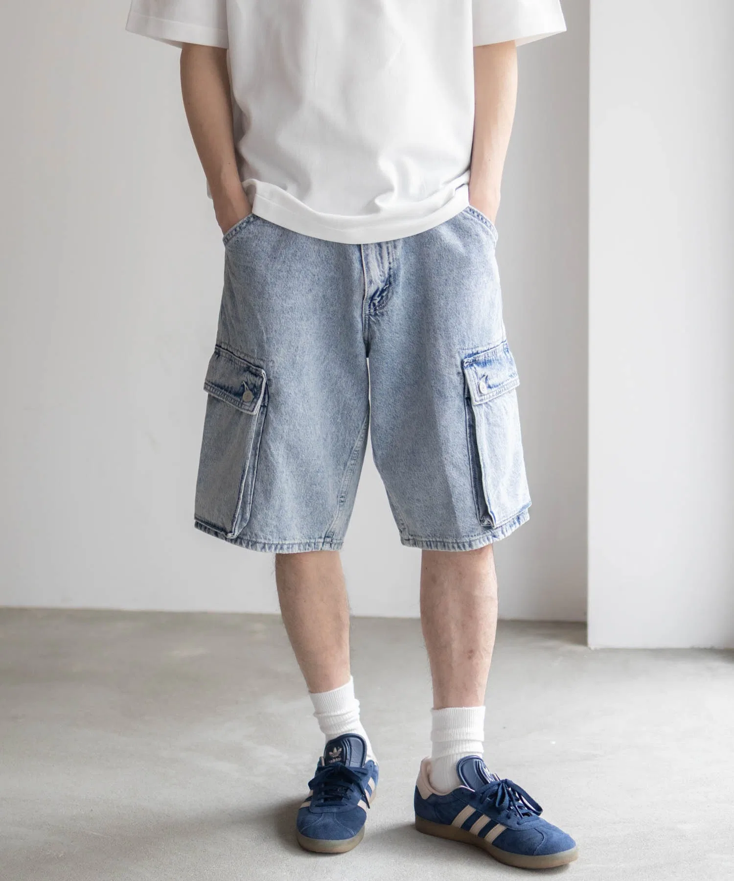 Шорты Levi's 478 BAGGY CARGO SHORTS 001GU — фото 4