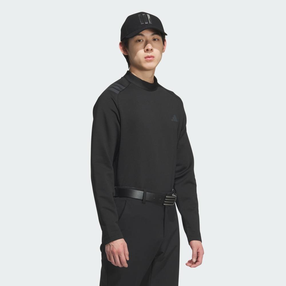 COLD. RDY Футболка с длинными рукавами и тремя полосками Adidas, black — фото 3
