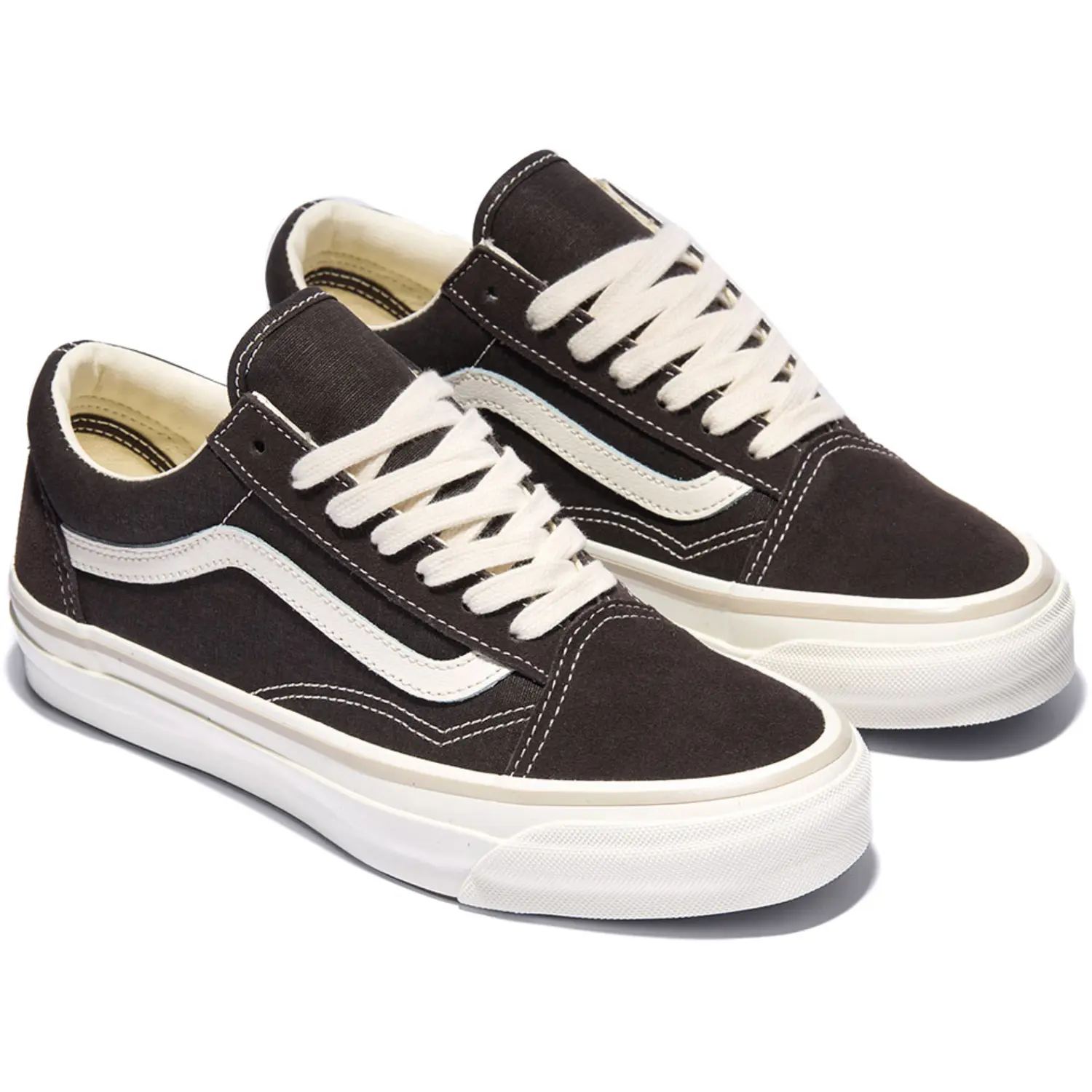 Мужские повседневные кроссовки MTE Old Skool Vans, Salt Wash Black — фото 2