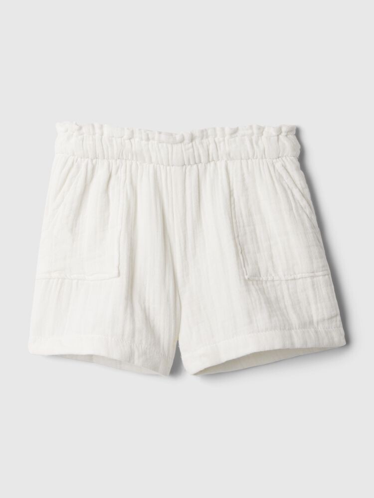 

Муслиновые шорты Gap, белый