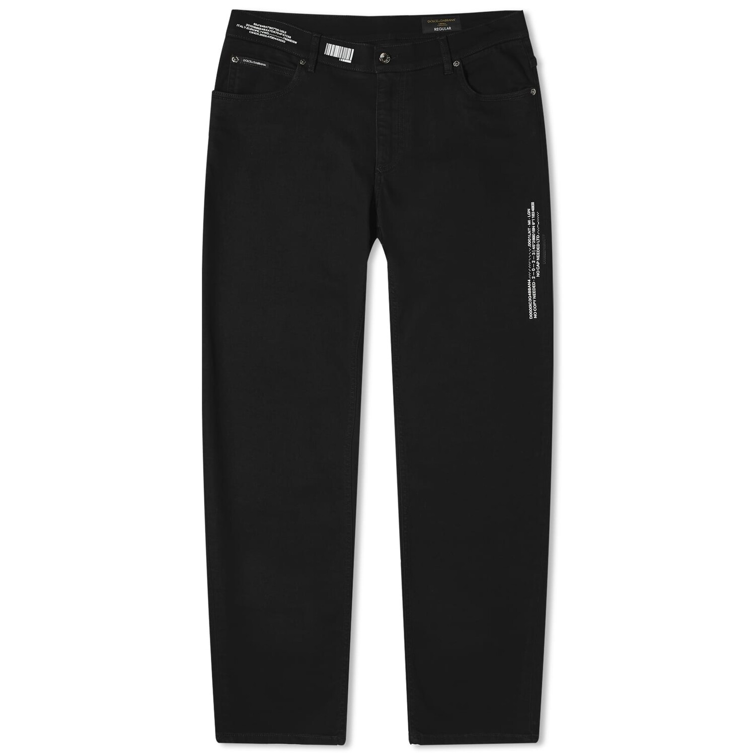 

Джинсы Dolce & Gabbana Vibe Denim, черный
