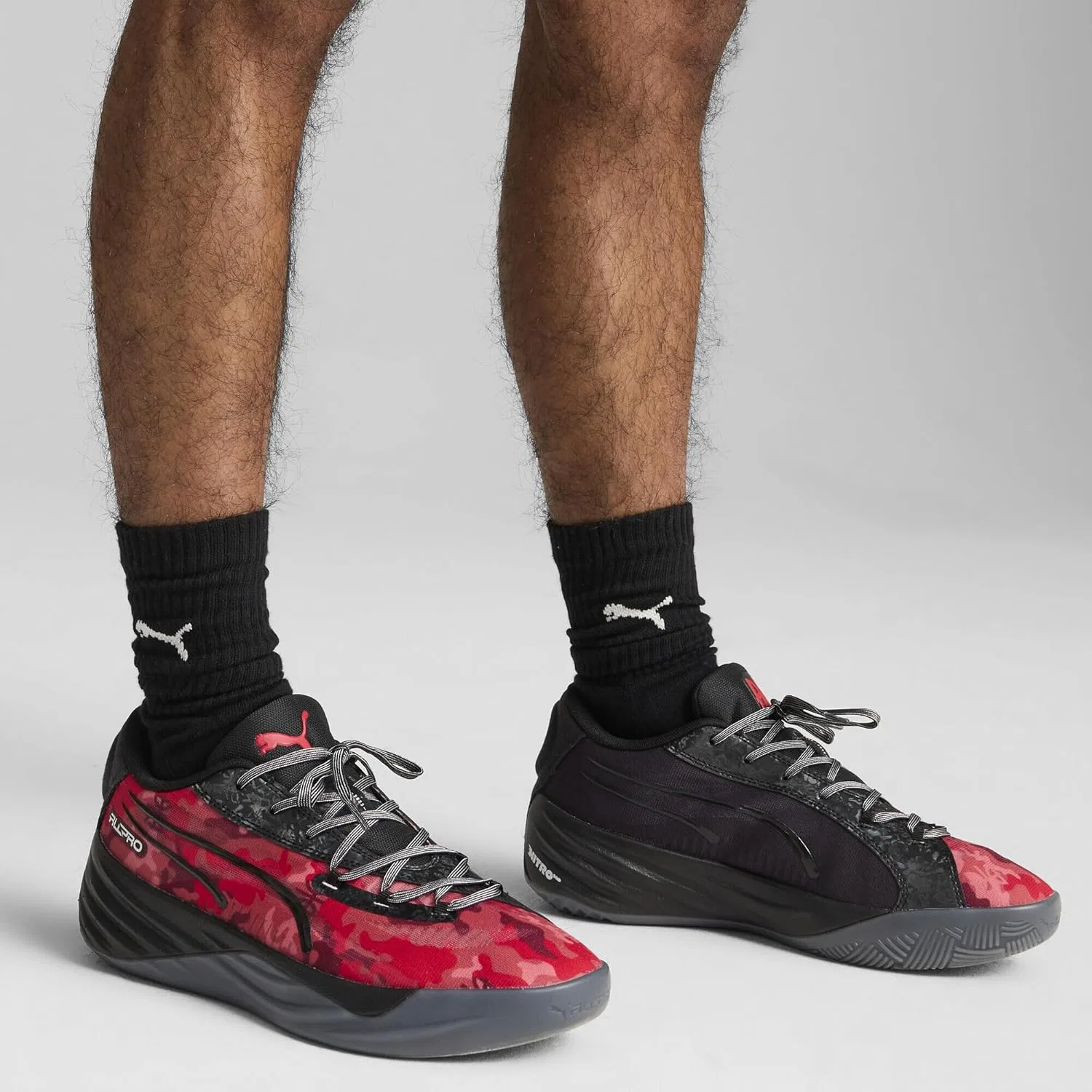 Баскетбольные кроссовки PUMA Adult All-Pro Nitro DA, For All Time Red — фото 2