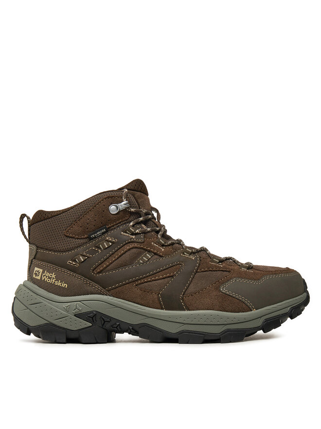 

Треккинговые ботинки Jack Wolfskin Vojo Tour Lt Texapore Mid M A62074, коричневый