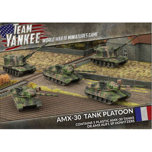 

Фигурки 5X Plastic Amx-30 Tanks Or Amx Auf1 Sp Howitzers Battlefront Miniatures