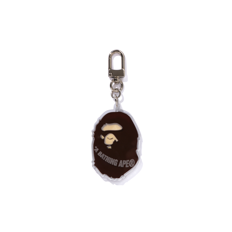 

A BATHING APE Акриловый кулон унисекс, White WHL