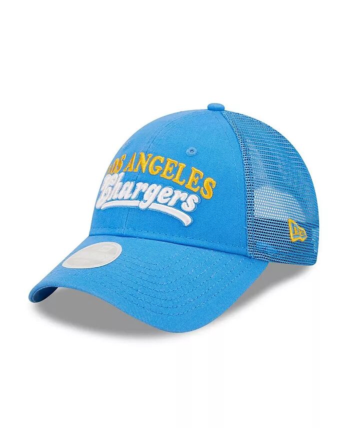 

Женская кепка Snapback Los Angeles Chargers Team Trucker 9FORTY синего цвета New Era, синий