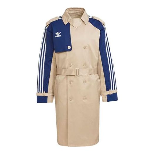 

Куртка adidas originals Contrasting Colors lapel Windbreaker Jacket Khaki