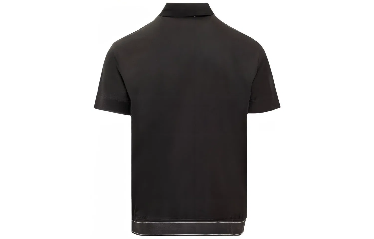 Поло с логотипом на поясе EMPORIO ARMANI, Black — фото 3