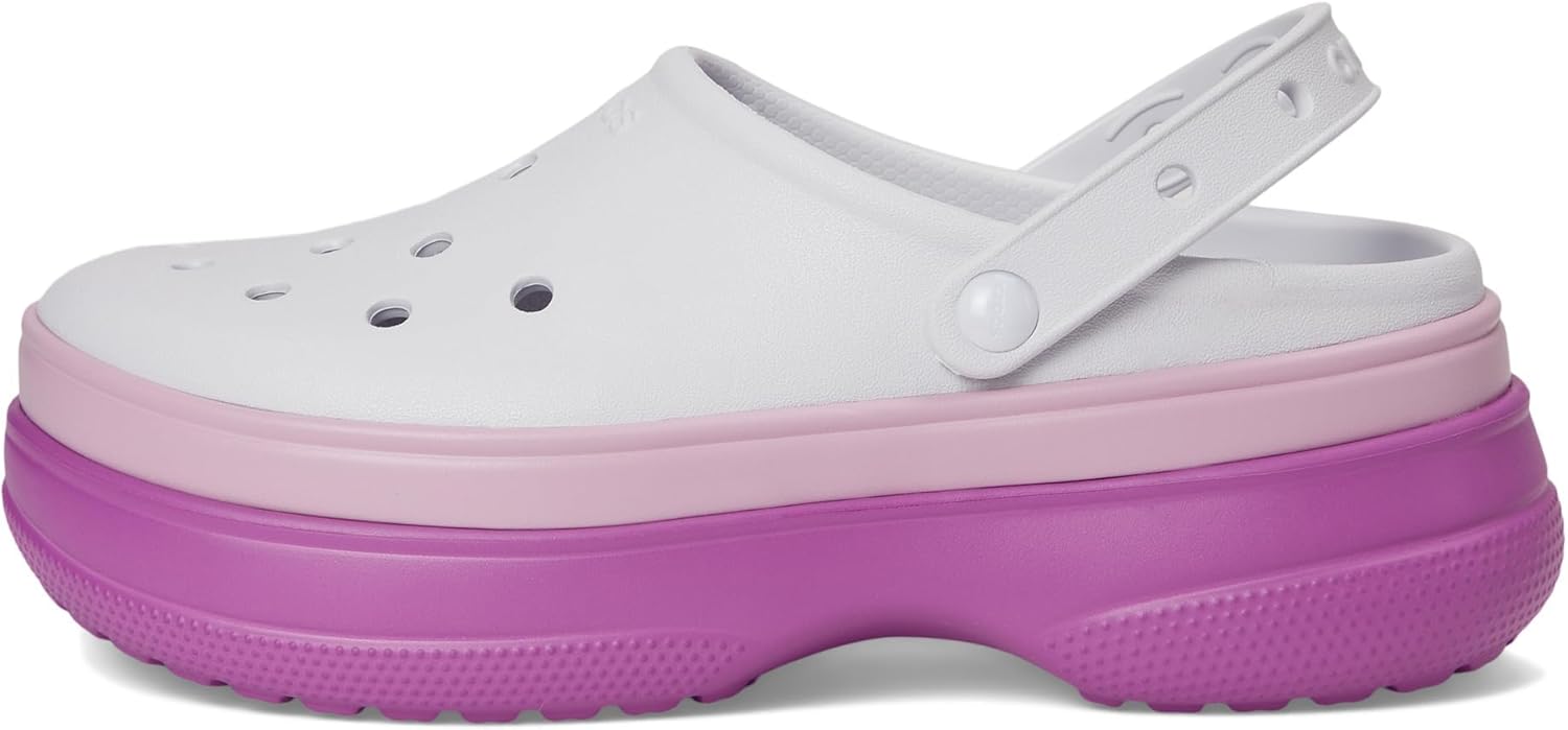 Сабо Унисекс Классические Сабо на Платформе Crocs, Grapeberry — фото 4