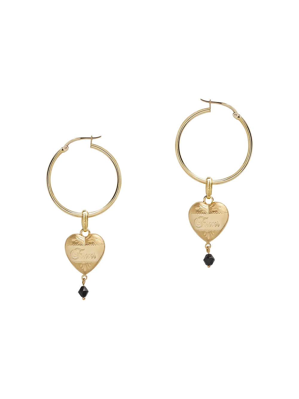 

Серьги-подвески в форме сердца DOLCE & GABBANA, золотой