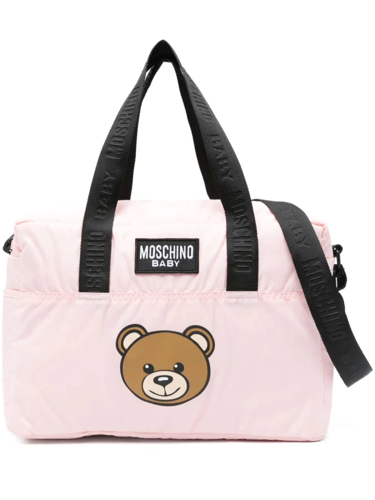 

Moschino Kids пеленальная сумка Teddy Bear, розовый