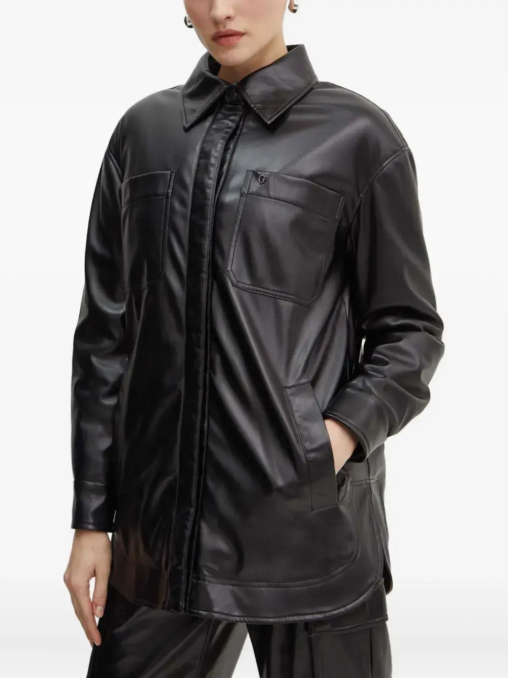 

Куртка с длинными рукавами Guess Usa, черный