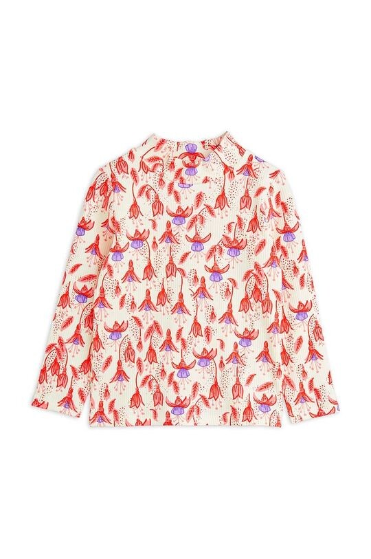 

Детский лонгслив фуксии Mini Rodini, красный