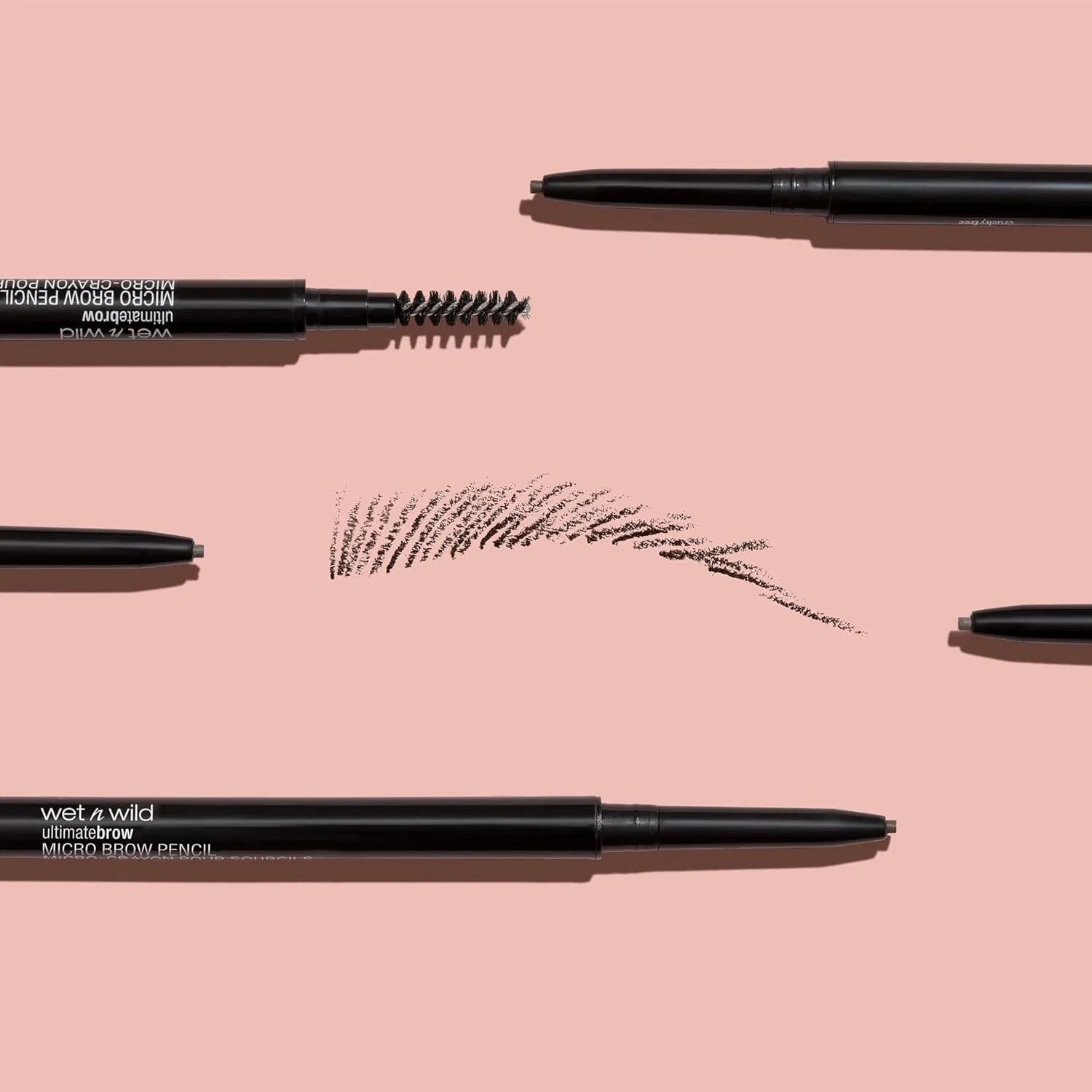 Выдвижной карандаш для бровей Wet n Wild Ultimate Brow Retractable Pencil Wet N Wild, Ash Brown — фото 4