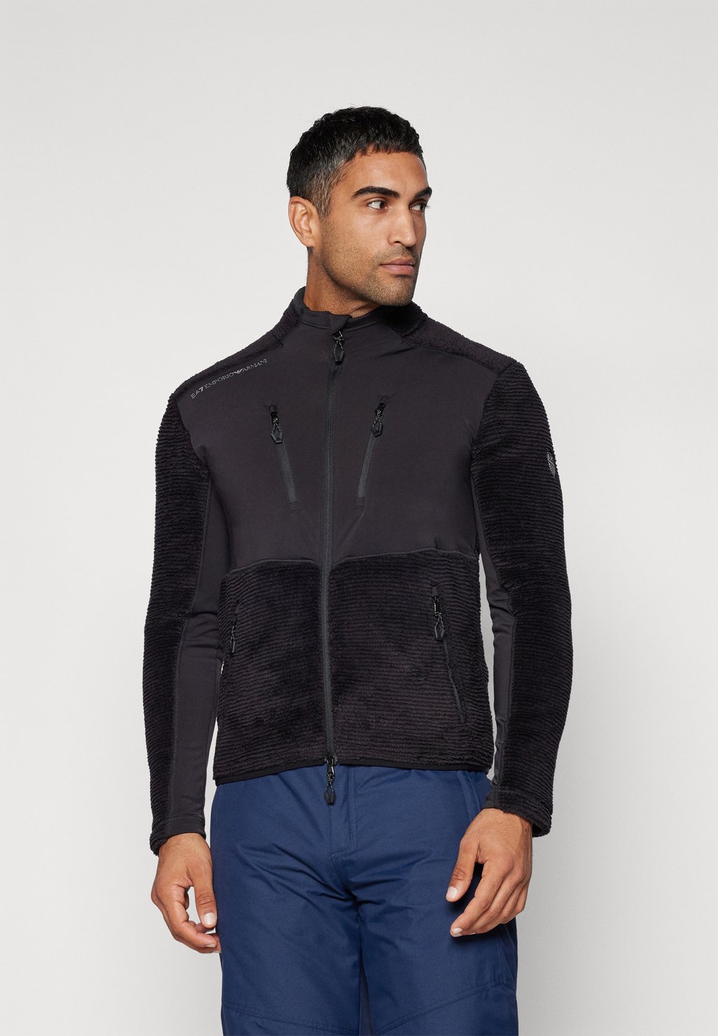 

Флисовая куртка SKI CORTINA EA7 Emporio Armani, черный