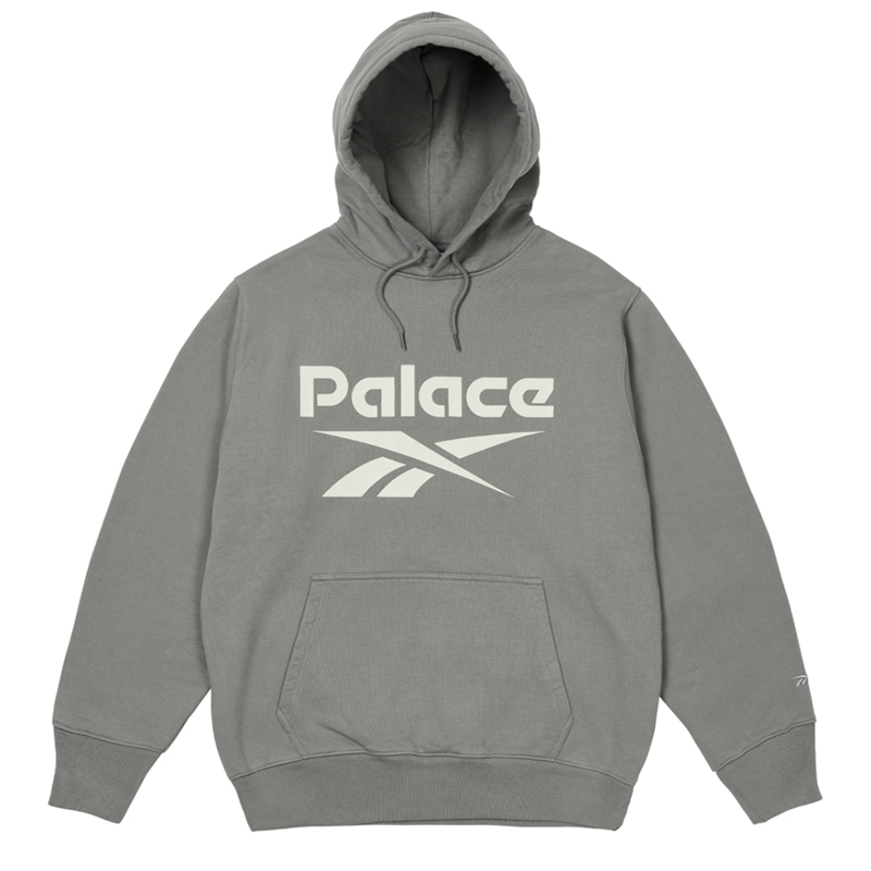 

X Reebok Худи PALACE, серый