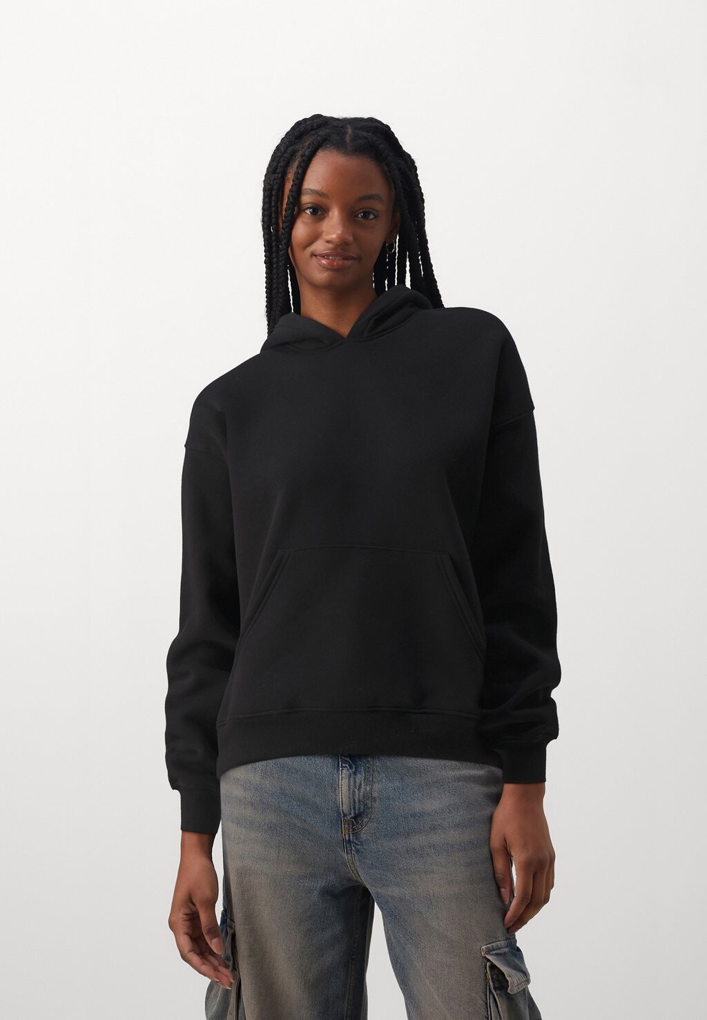 

Толстовка BASIC ORIGINAL HOODIE Gina Tricot, цвет black, Черный, Толстовка BASIC ORIGINAL HOODIE Gina Tricot, цвет black