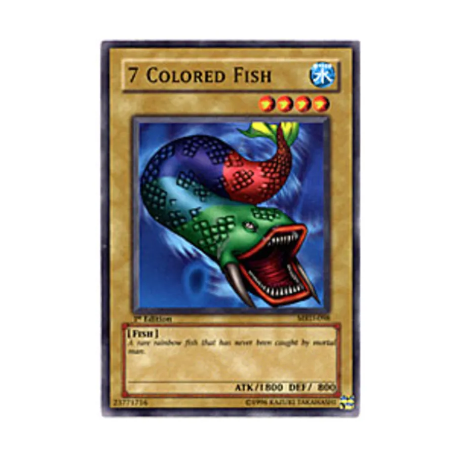 

CCG 7 цветных рыбок (обычные), Yu-Gi-Oh - Metal Raiders - Singles