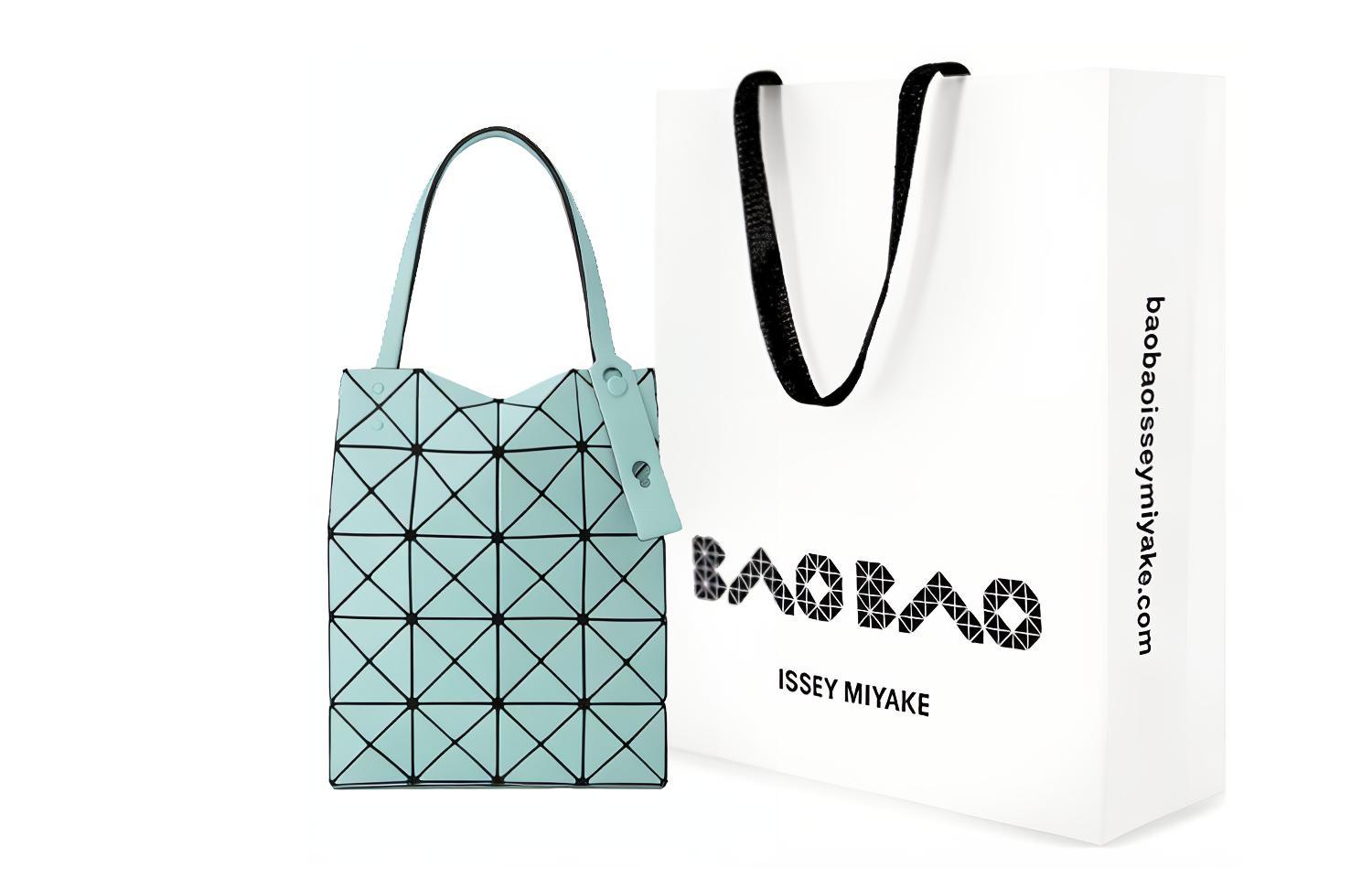 

ISSEY MIYAKE Люсент Бокси Найлон Искусственная Кожа Небольшая Квадратная Сумка