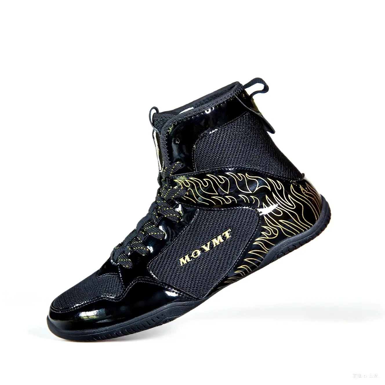 

Износостойкие дышащие высокие кроссовки для детей и подростков CAMKIDS, черный