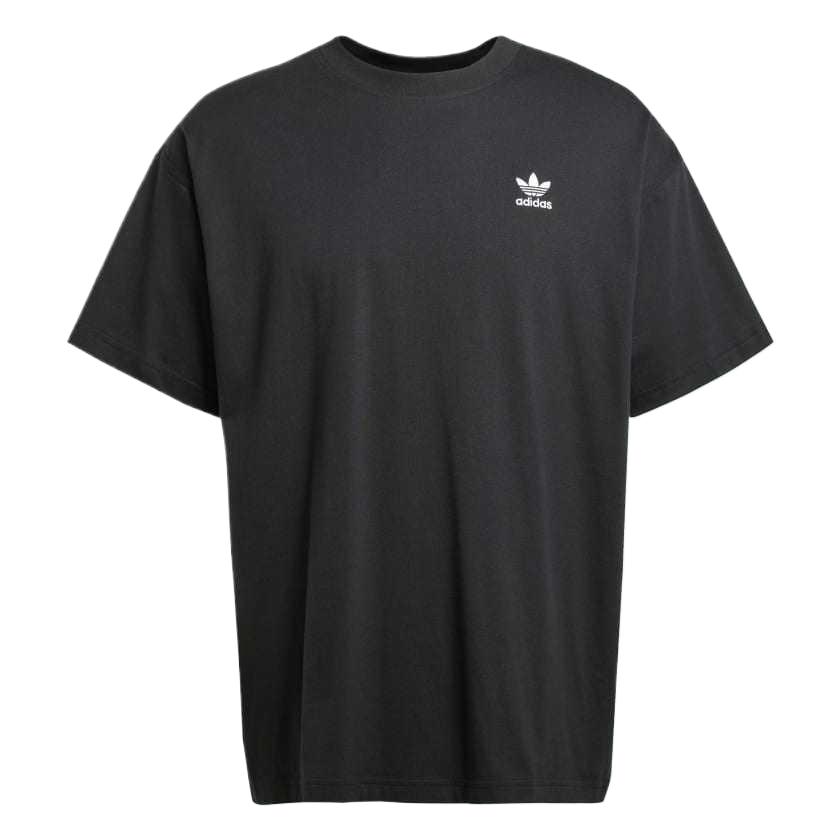 Футболка из хлопка с вышитым логотипом Adidas Adidas Originals, черный — фото 3
