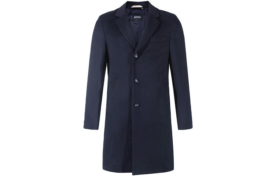 

HUGO BOSS Пальто мужское морской синий, Marine Blue