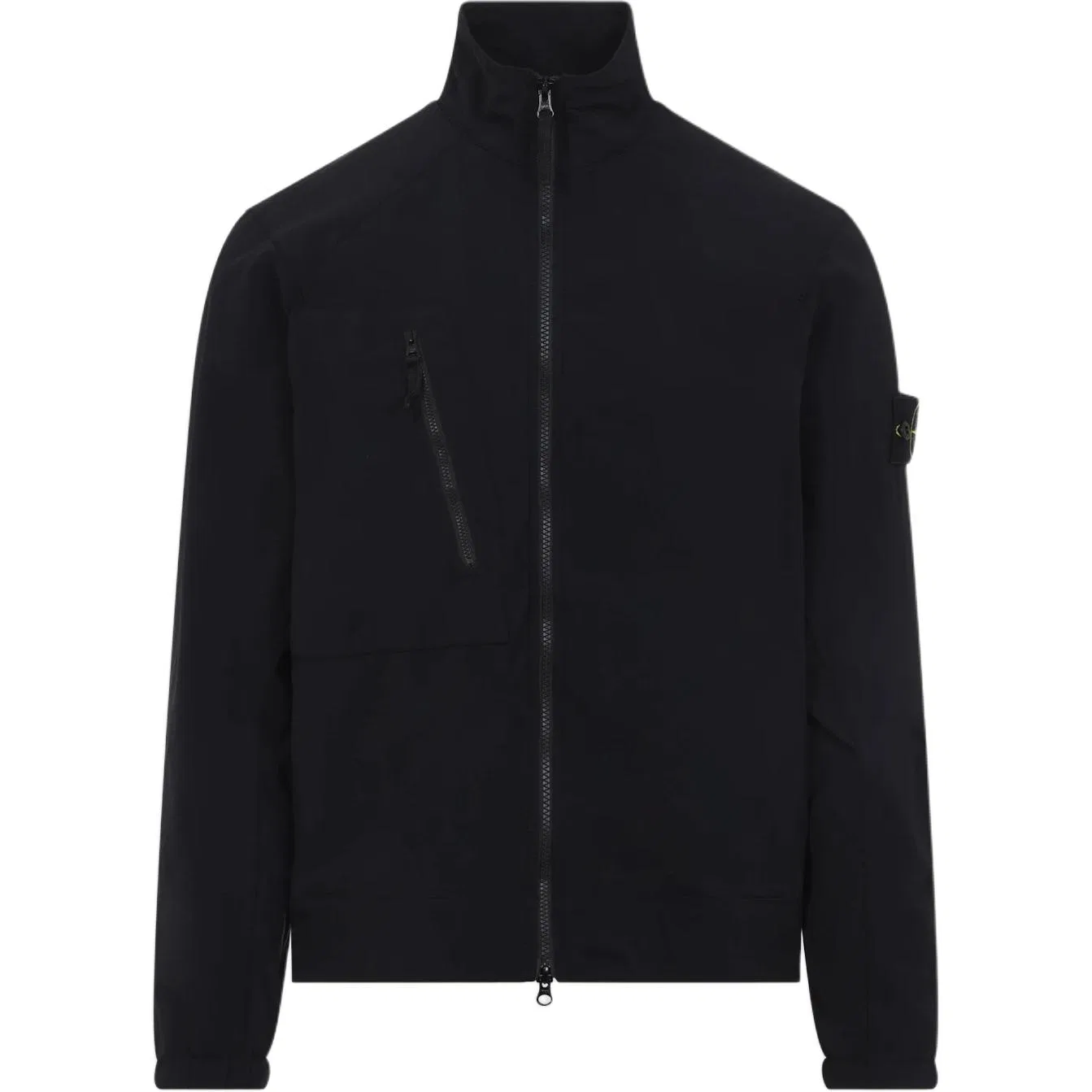 Куртка с карманом на молнии STONE ISLAND, Black