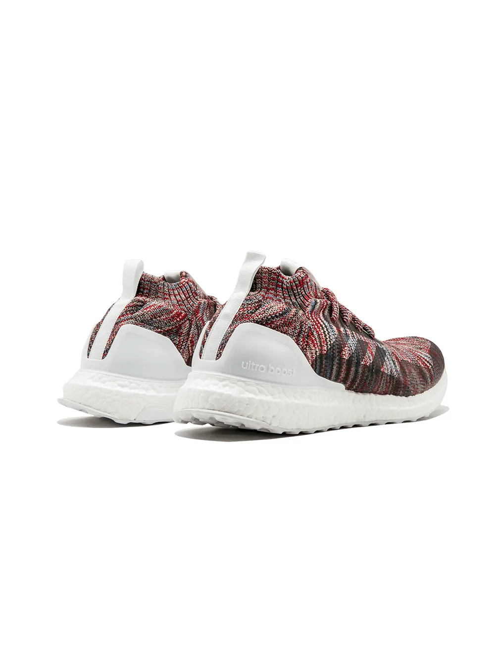 Кроссовки Ultra Boost Mid Kith adidas, красный — фото 3