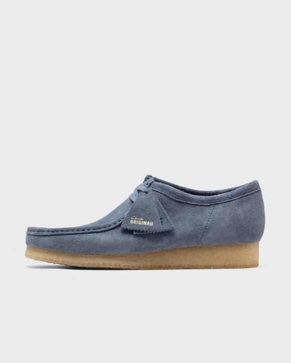 

Туфли Clarks Originals Wallabee, цвет french blue sde