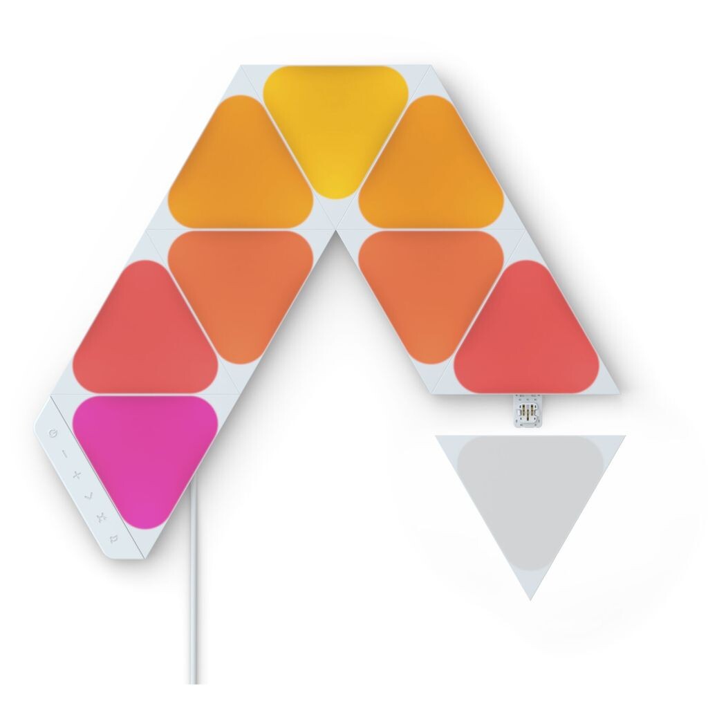 

Мини-стартовый набор Nanoleaf Shapes Triangles — 9 шт.