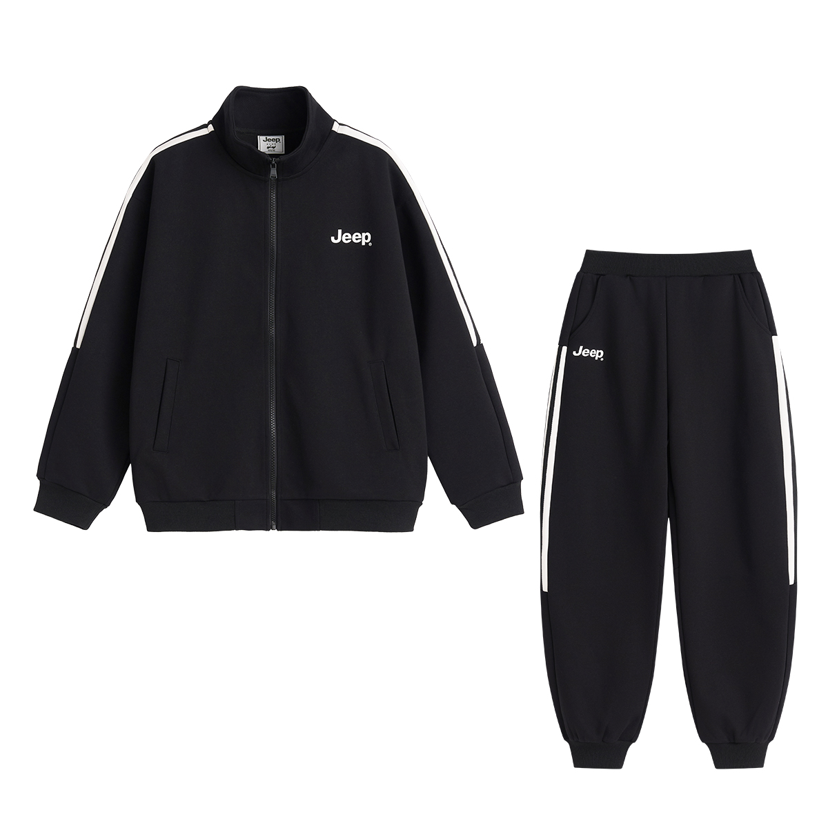 

Спортивный сет Casual для подростков Jeep, черный (fleece-lined)