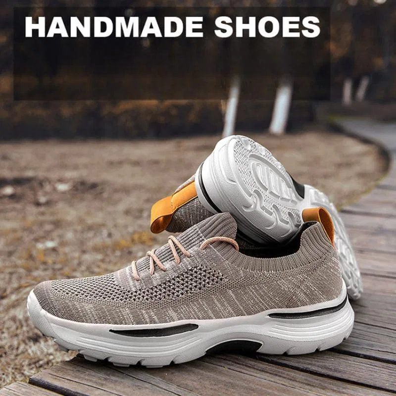 Мокасины мужские повседневные, дышащая сетка, Loafers, серый Soft time TOY — фото 2