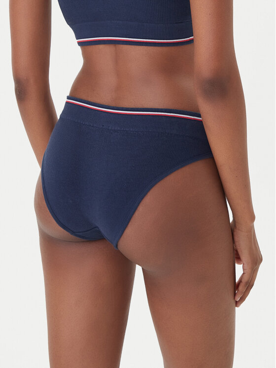 Классические женские трусы UW0UW06064 Tommy Hilfiger, синий — фото 3