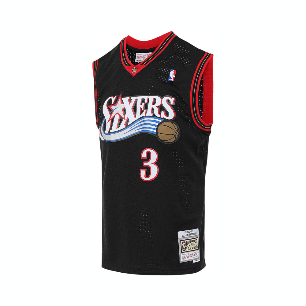 

Футболка баскетбольная Mitchell & Ness унисекс черная Mitchell Ness