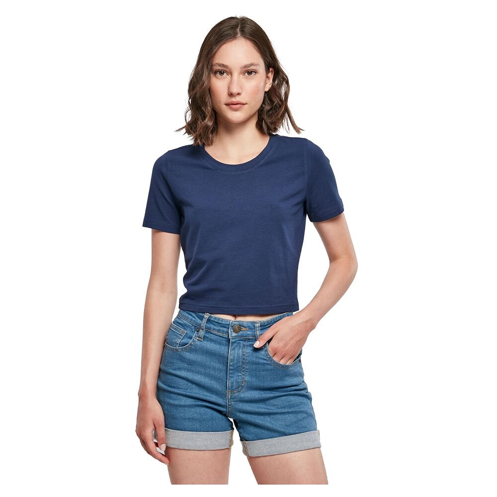 

Топ Build Your Brand Short Sleeve, синий